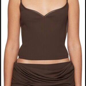 Paris Georgia Heart singlet - size s - NWT